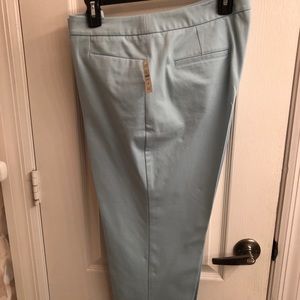 Talbots NWT Light Aqua Crops - Curvy - Size 14P